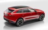 Jaguar C-X17 SUV shown in Brussels