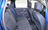 Dacia Duster rear seats