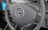 Dacia Duster steering wheel