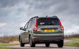 dacia jogger road test 2023 24 rear cornering