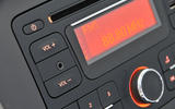 Dacia Sandero infotainment controls
