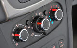 Dacia Sandero climate controls