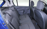 Dacia Sandero rear seats