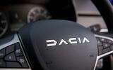 Dacia Sandero 2025 Review steering wheel 23 Dacia Sandero 2025 Review steering wheel 23