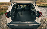 Dacia Duster review   boot seats down Dacia Duster review   boot seats down