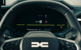 Dacia Duster review   drivers display Dacia Duster review   drivers display