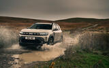 Dacia Duster review   off roading through a puddle Dacia Duster review   off roading through a puddle