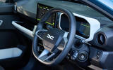 Dacia Spring review   front interior Dacia Spring review   front interior
