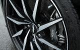 Aston Martin DB10's diamond cut alloy wheels