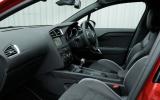Inside the cabin of the DS 4 Crossback