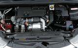 The DS 4 Crossback's 1.6-litre diesel engine
