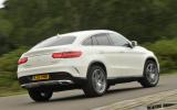 Mercedes-Benz GLE Coupé rear cornering