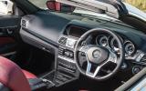 Mercedes-Benz E-Class cabriolet interior