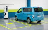 Charging the Nissan e-NV200