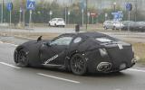 Next Ferrari 599 spied testing