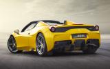 New Ferrari 458 Speciale A revealed at the Paris motor show