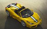 New Ferrari 458 Speciale A revealed at the Paris motor show