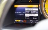 Ferrari 458 Speciale information screen