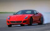 Ferrari 599 GTO drifting
