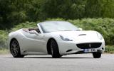 Such is the California’s comfort that you could easily use one to travel significant distances Ferrari California cornering