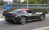 Faster Ferrari California spied