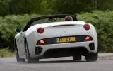 Standard California handles with poise and control, so don't pay for Handling Speciale pack Ferrari California rear cornering