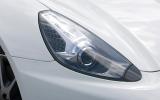 The long, stretched light cover isn’t a new Ferrari touch Ferrari California xenon headlights