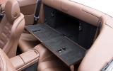 The rears will only seat kids for short periods; flaps help to boost boot length Ferrari California rear seats down