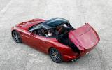 Ferrari California roof folding down