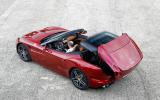 Ferrari California T roof down