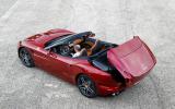 Ferrari California T's roof down