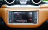 Ferrari California T infotainment system