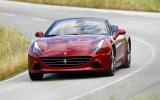 Ferrari California T cornering