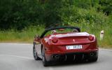 Ferrari California T rear cornering