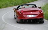 Ferrari California T rear cornering