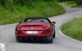 Ferrari California hard rear cornering