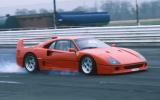 Ferrari F40 drifting