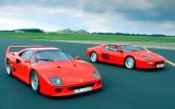 Ferrari F40 and Testarossa