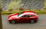 Ferrari FF cornering