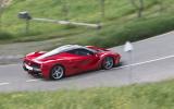 Ferrari LaFerrari rear cornering
