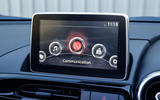 Fiat 124 Spider infotainment system