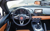 Fiat 124 Spider dashboard