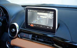 Fiat 124 Spider infotainment