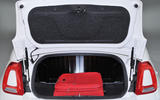 Fiat 500C boot space