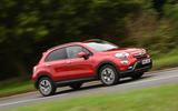 Fiat 500X cornering
