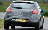 Fiat Bravo rear cornering