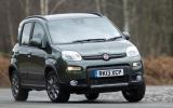 Fiat Panda 4x4 cornering