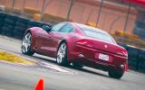 Fisker Karma rear cornering