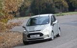 Ford B-Max cornering