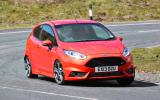 Ford Fiesta ST hard cornering